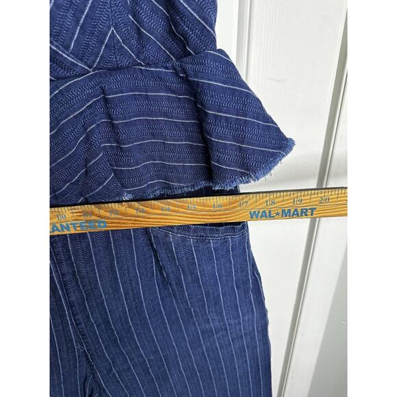 ANTHROPOLOGIE ETT:TWA STRIPED JUMPSUIT - Size Medium - Picture 5 of 15
